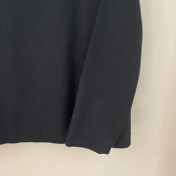 Tudor Court Linen Blend Blazer Jacker Women's Small Black Unstructured Luxury - Picture 5 of 10